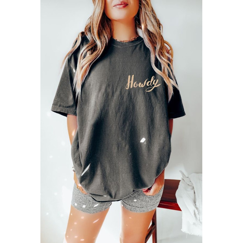 Ho Ho Howdy Santa Shirt, Cowboy Santa T-Shirt, Western Graphic Tee, Western Christmas Tshirt, Retro Christmas T Shirt.jpg