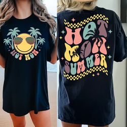 hot mom summer tshirt, vintage summer tshirt, retro mom shirt , vacation mama tshirt, beach vibes tshirt, summer s