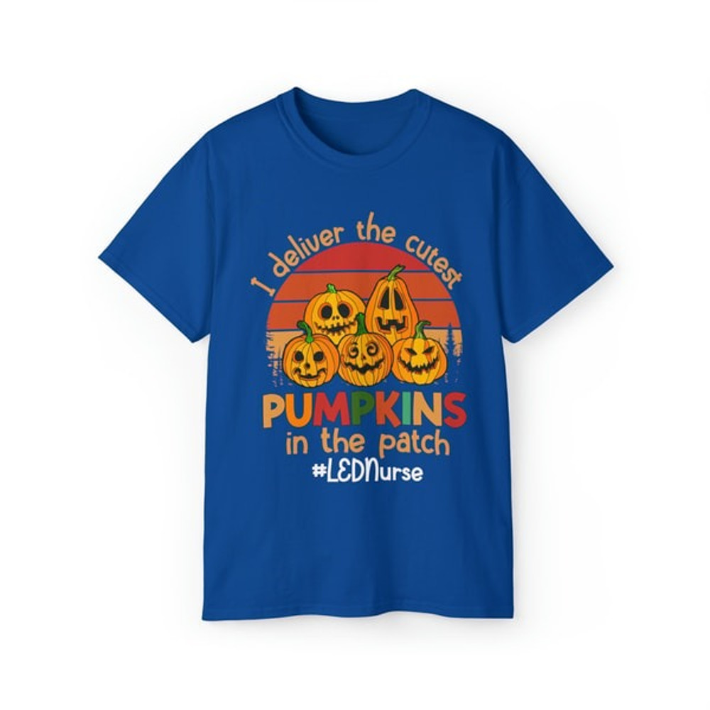 I Deliver The Cutest Pumpkins L D Nurse Halloween Shirt.jpg