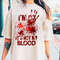 I'm Ok It's Not My Blood T-shirt, Scary Horror T-shirt, Halloween Horror T-shirt, Halloween Gift For Halloween Party.jpg