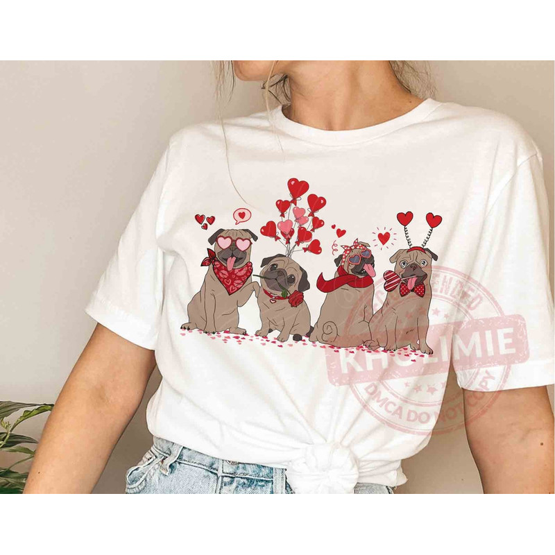 Pug Dog Valentines Shirt, Valentines Dog Sweatshirt, Love Shirt, Pug Lover Shirt, Dog Lover Shirt, Pug Mom Shirt, Dog Mom Sweatshirt.jpg