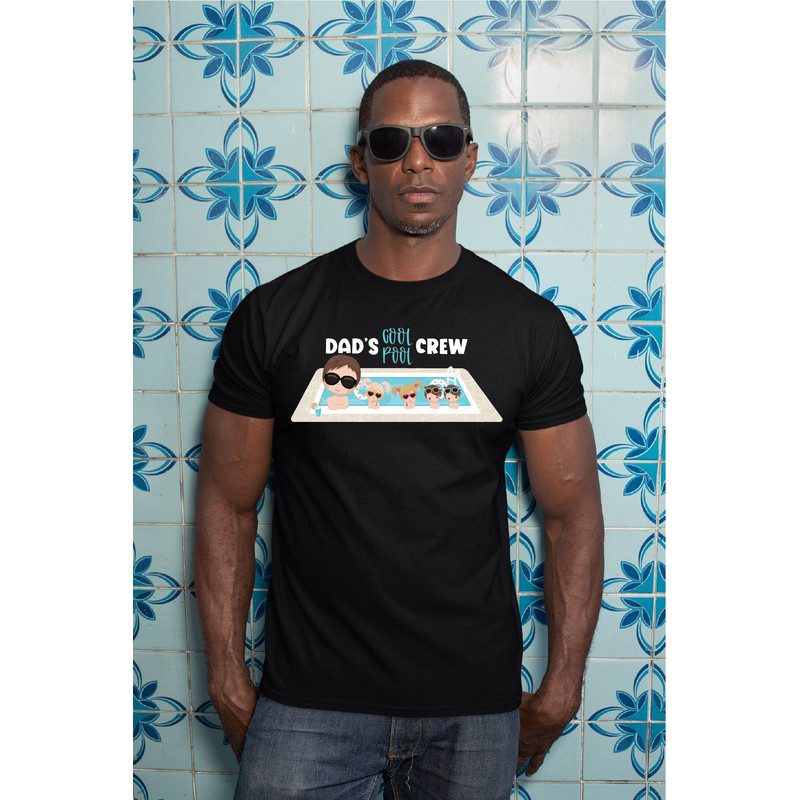 Cute Dad Shirt, Dads Cool Club, Father's Day Shirt, Cool Dads Tshirt, Gift for Dad, Daddy Tee, A458.jpg