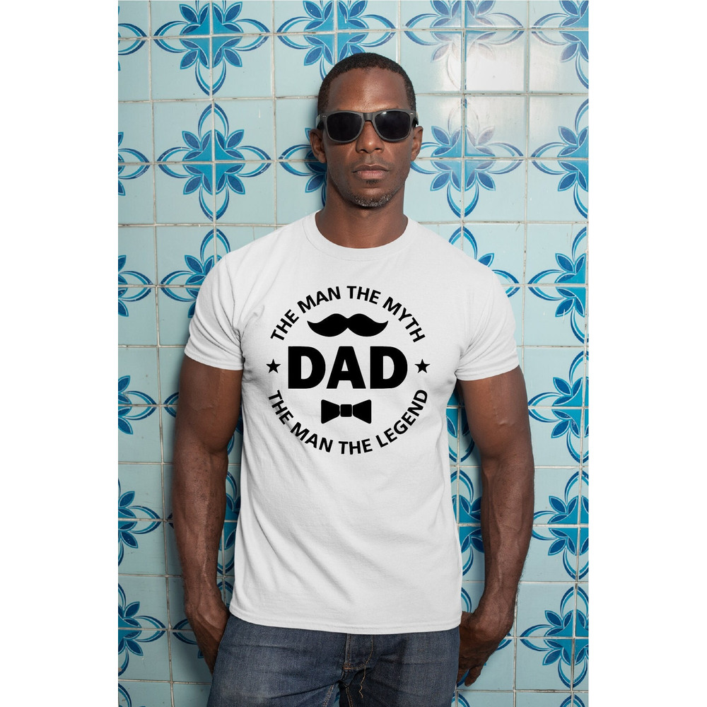 Dad The Man The Myth The Legend Shirt, Fathers Day Gift, Retro Dad T-Shirt, Dad Quote Tee, A476.jpg