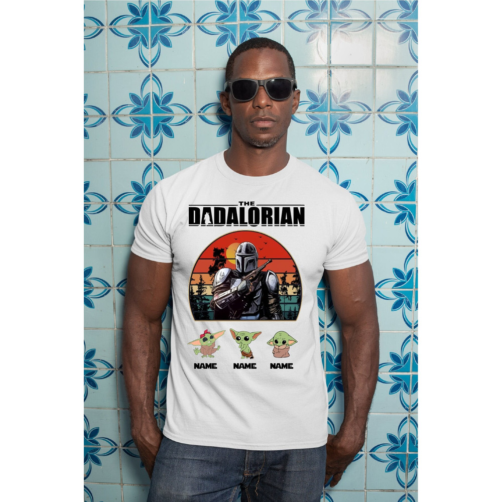 Dadalorian Custom Shirt, This Is The Way Shirt, Personalized Dadalorian Shirt, Father's Day Shirt, Gift for Dad, A435.jpg