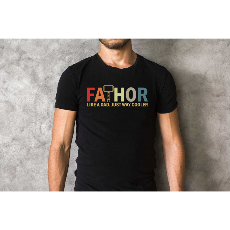 Fathor Shirt, Father Noun Tshirt, Superhero Dad Tee, Dad Shirt, Father's Day Shirt, Cool Father Tshirt, Gift For Father, A412.jpg