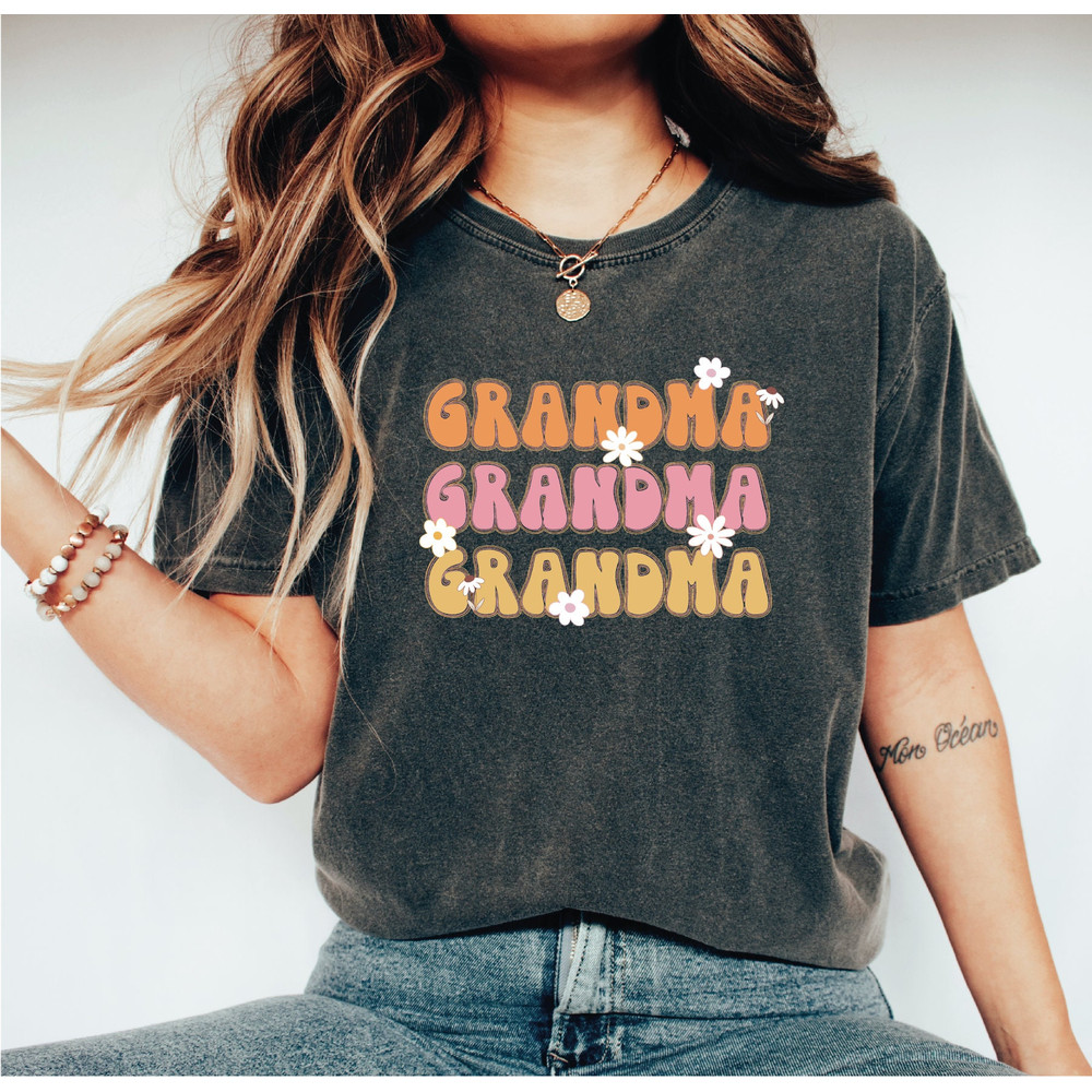 Grandma Tshirt, Mom Shirts, Gift For Mother, Grandmother Tee, Mother's Day Shirt, Funny Tshirt, Gift for Women, A356.jpg