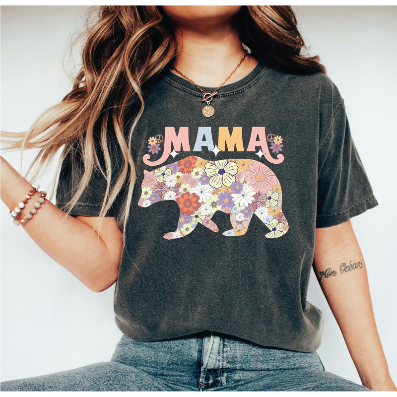 Mama Bear Shirt, Mother Tshirt, Mom Shirts, Gift For Mother, Mother Tee, Mother's Day Shirt, Funny Tshirt, Gift for Women, A319.jpg