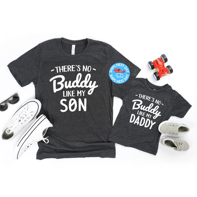 Father and son shirts, fathers day gift, number one dad, first fathers day, gift for husband, gift for dad, matching son and dad 2.jpg