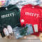 Merry Sweatshirt, Merry Christmas Sweatshirt, Christmas Matching pajamas, Christmas shirt for Women, Christmas Crewneck,.jpg
