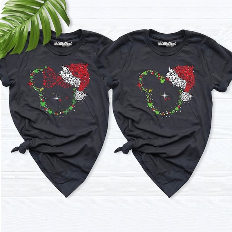 Mickey Minnie Christmas shirt, Disney Christmas party shirt, disney christmas family shirt, Disney Christmas couple shir.jpg