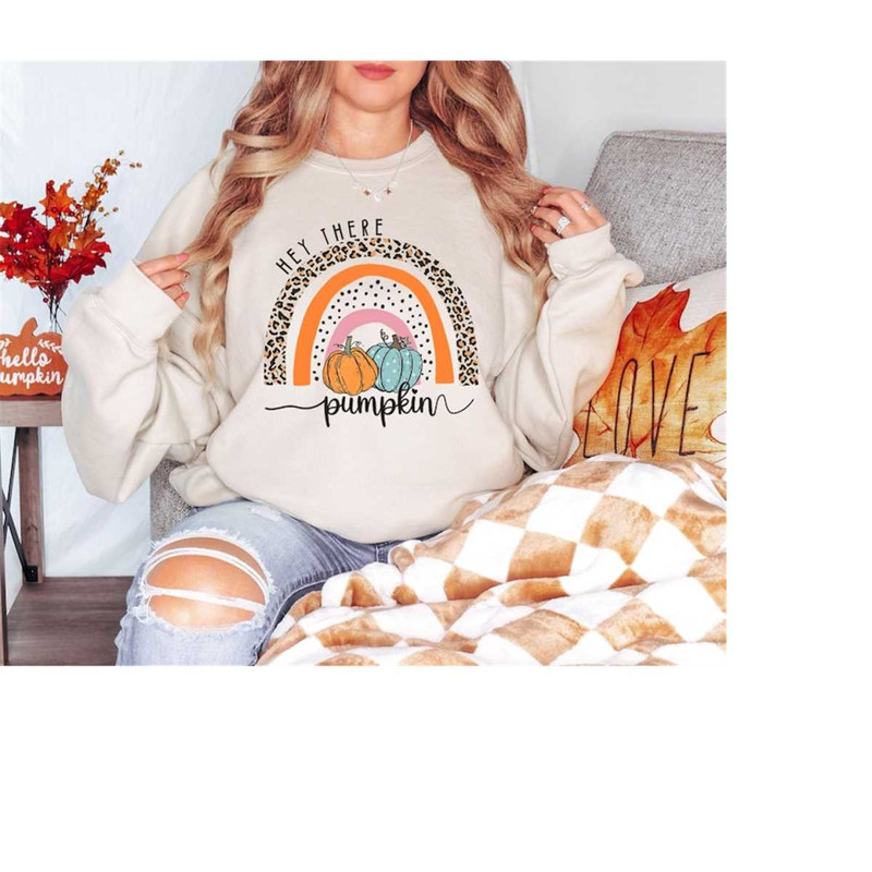 Pumpkin Season Sweatshirt, Fall Pumpkin Spice Shirt, Fall Vibes Sweater, Pumpkin Patch Outfit, Thanksgiving Pumpkin Shir.jpg