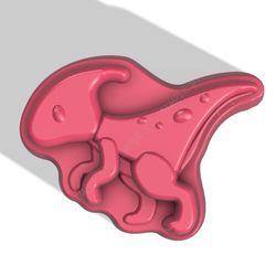 Parasaurolophus stl FILE for 3D printing