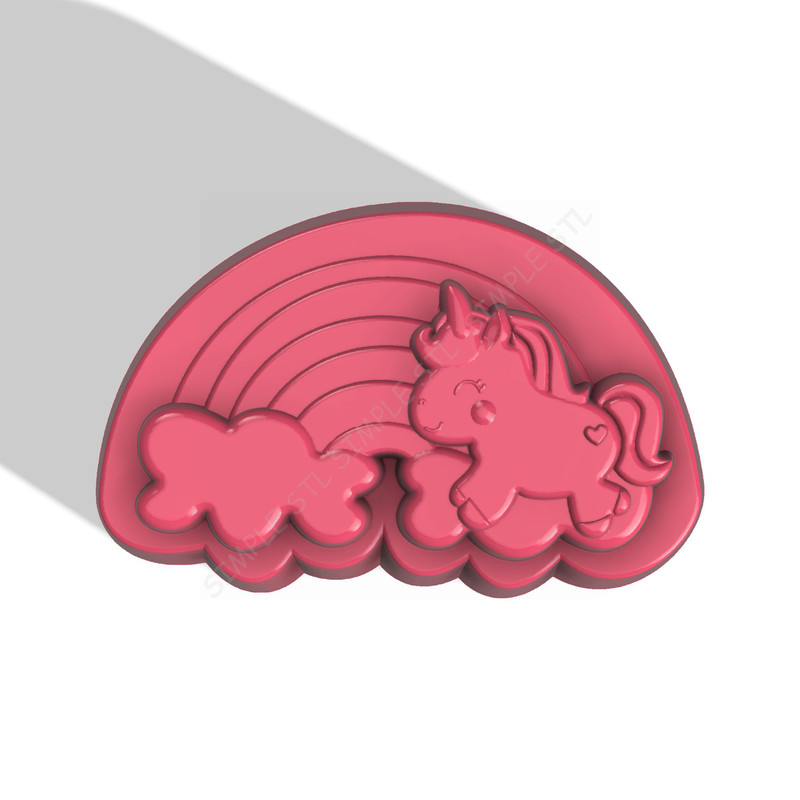 UNICORN AND RAINBOW STL FILE 1.jpg