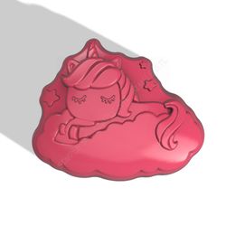unicorn on a cloud stl file for 3d printing
