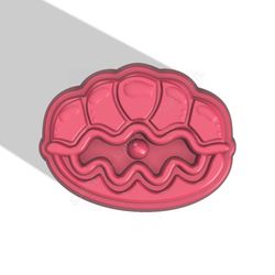 seashell stl file for vacuum forming and 3d print