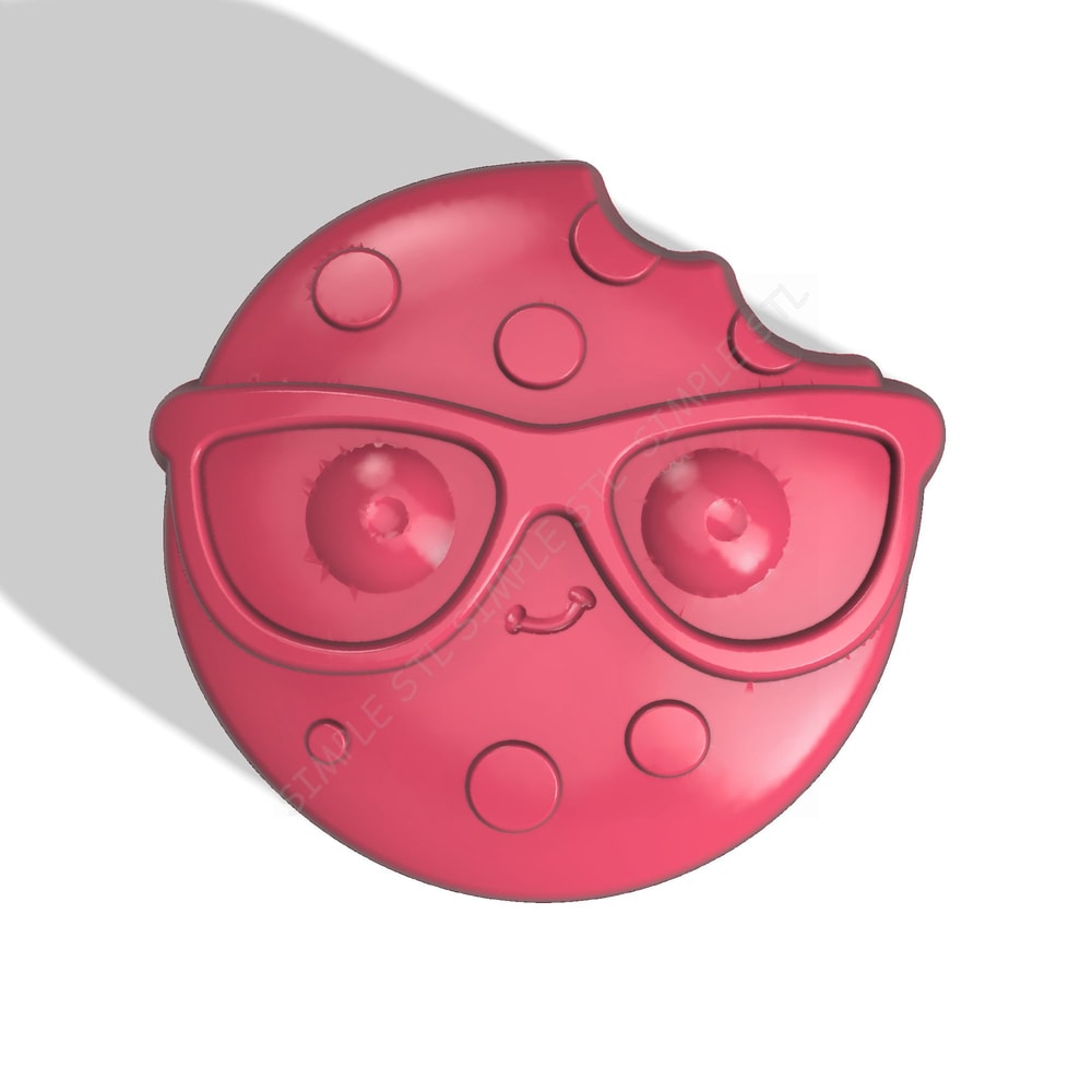 CHOCOLATE CHIP COOKIE STL FILE for vacuum forming and 3D printing 1.jpg