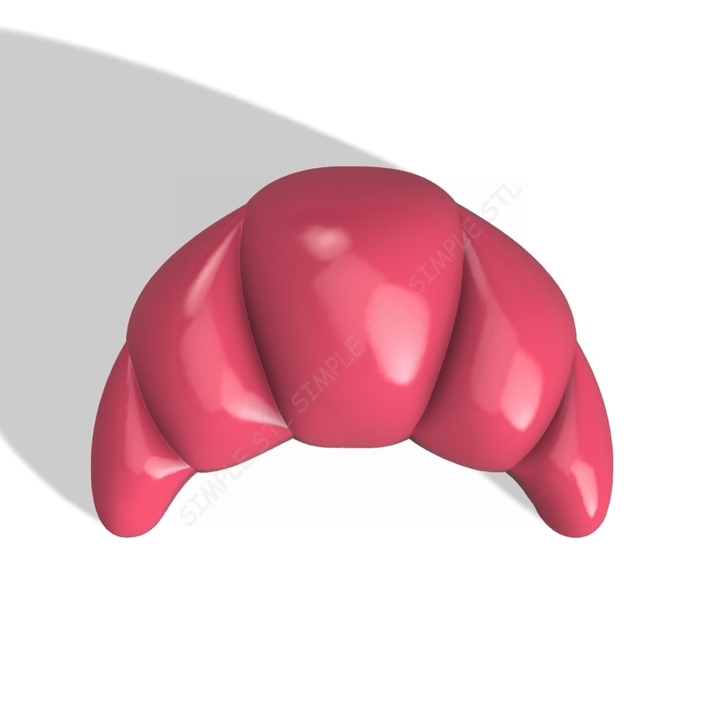 CROISSANT STL FILE for vacuum forming and 3D printing 1.jpg