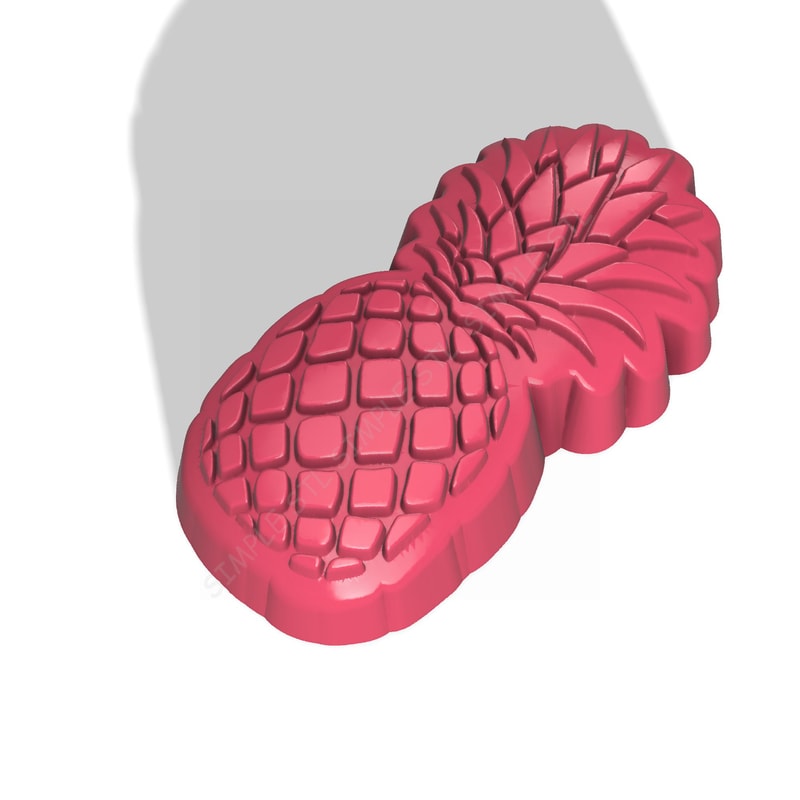 PINEAPPLE STL FILE for vacuum forming and 3D printing 2.jpg