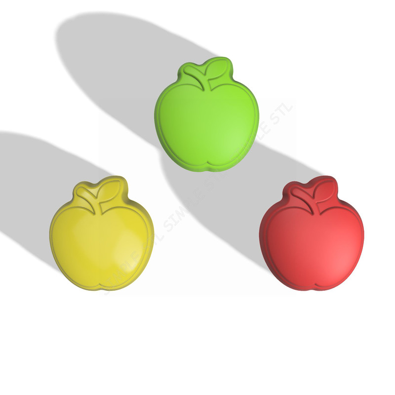 APPLE STL FILE for vacuum forming and 3D printing 3.jpg