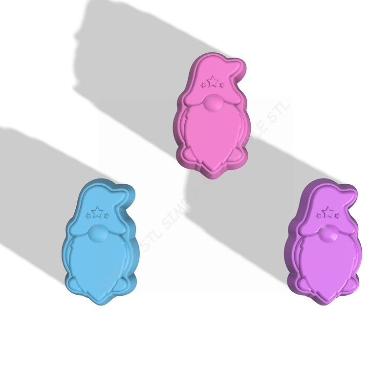 GNOME STL FILE for vacuum forming and 3D printing 3.jpg