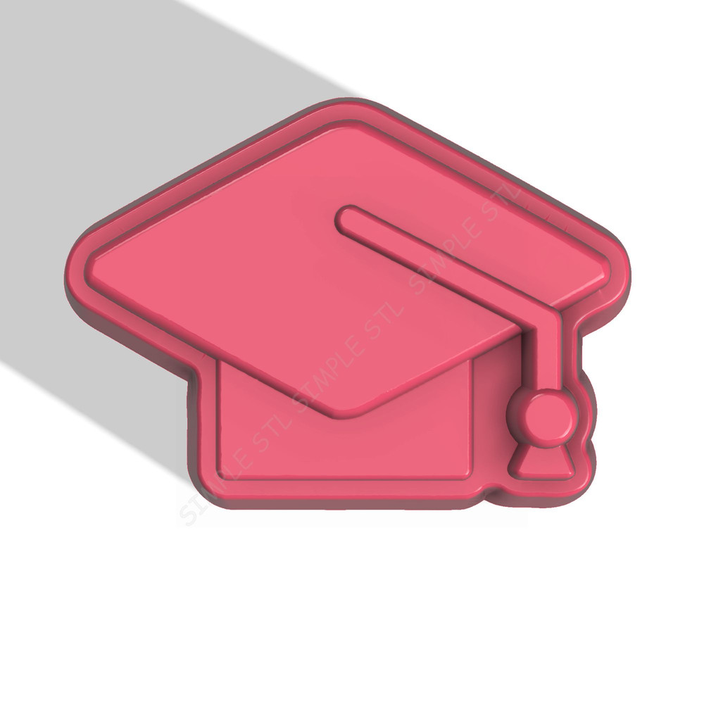 GRADUATION CAP STL FILE for vacuum forming and 3D printing 1.jpg