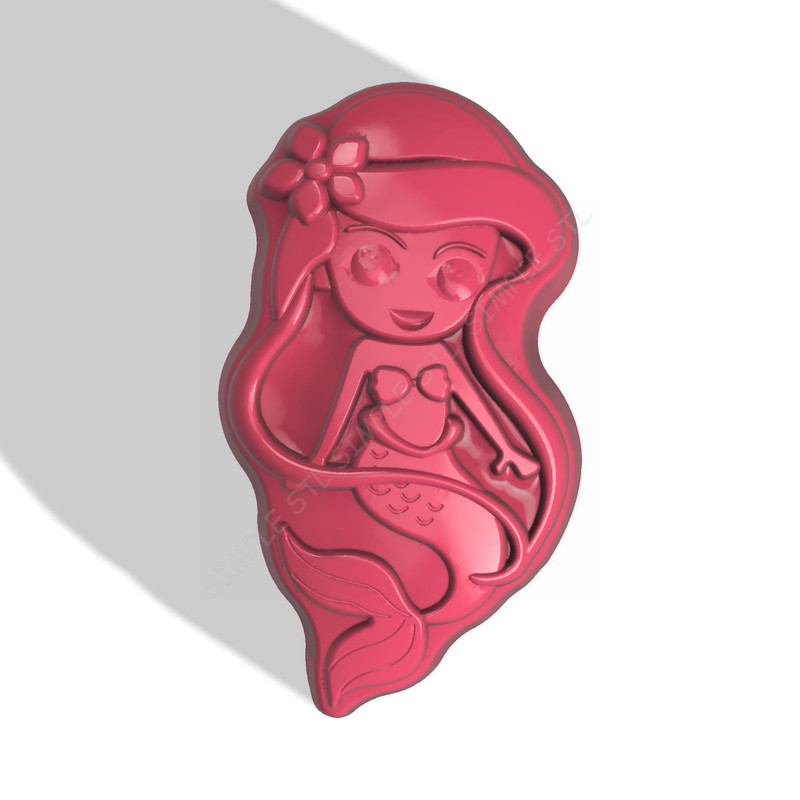 MERMAID STL FILE for vacuum forming and 3D printing 1.jpg