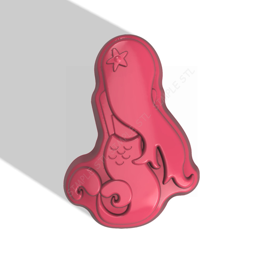 MERMAID STL FILE for vacuum forming and 3D printing 1.jpg