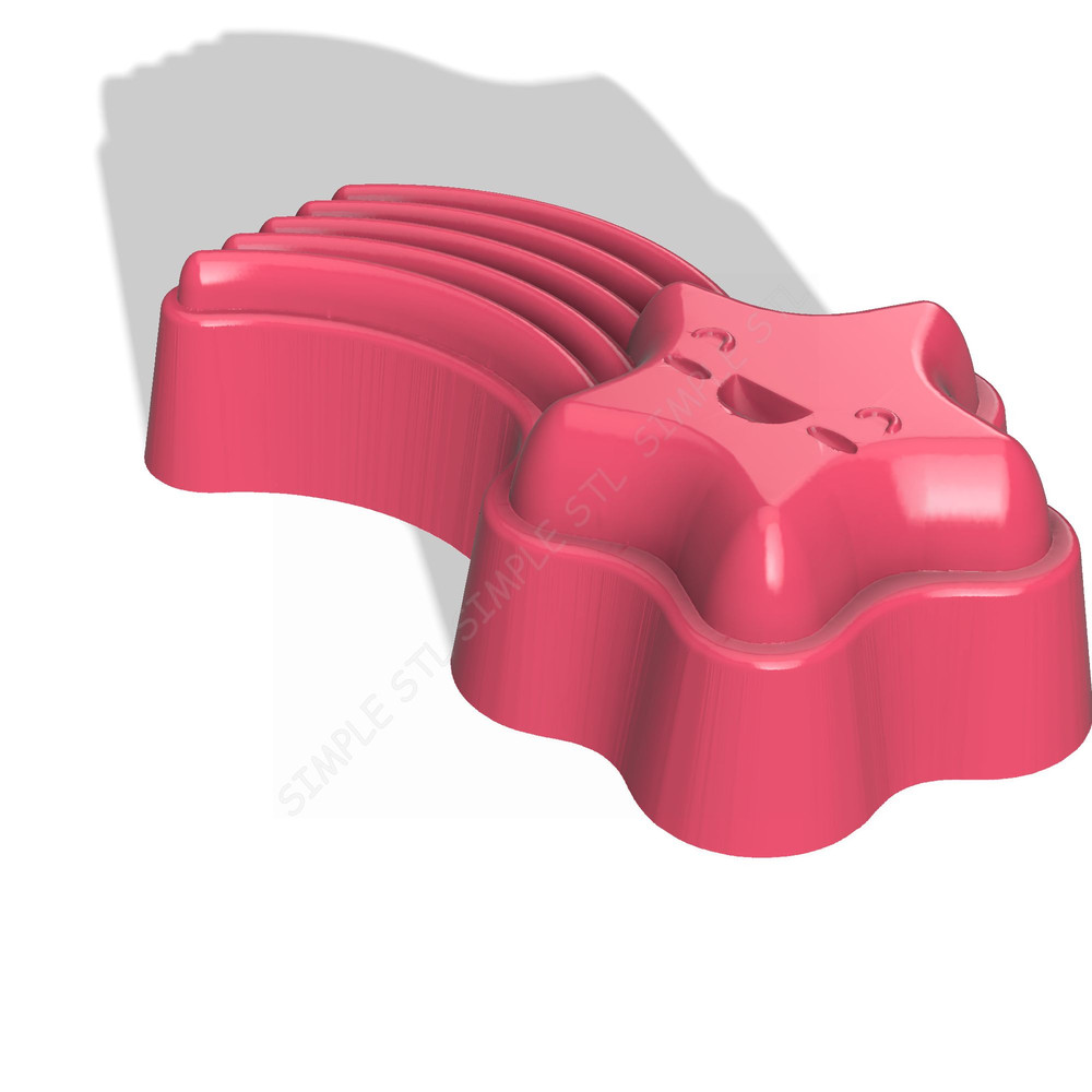 SHOOTING STAR STL FILE for vacuum forming and 3D printing 2.jpg
