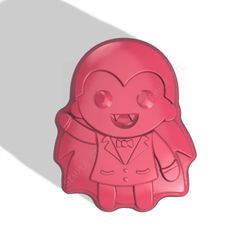 cute vampire stl file for vacuum forming and 3d printing