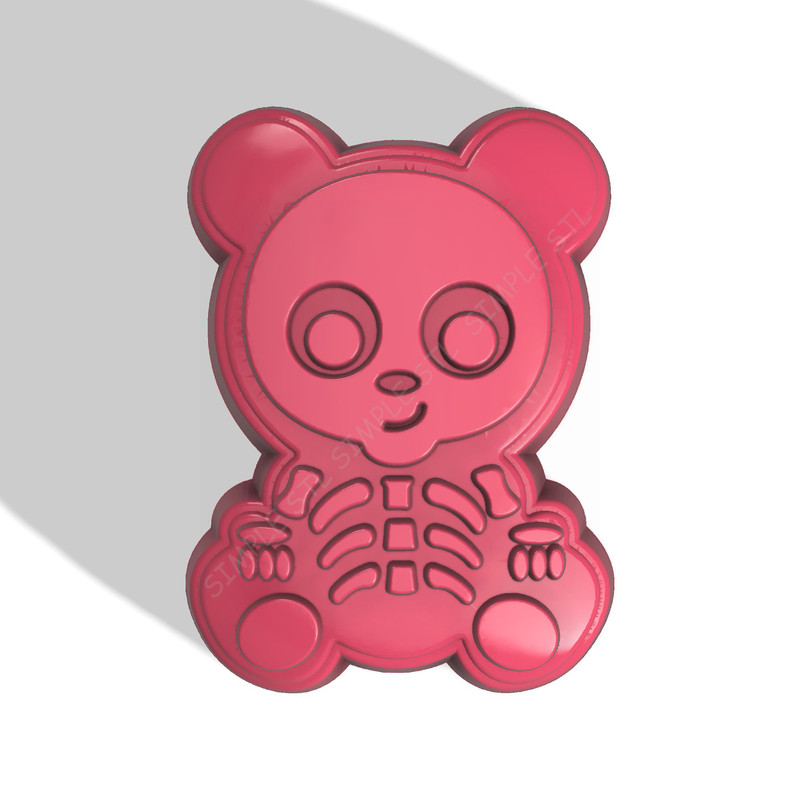 SKELETON BEAR STL FILE for vacuum forming and 3D printing 1.jpg