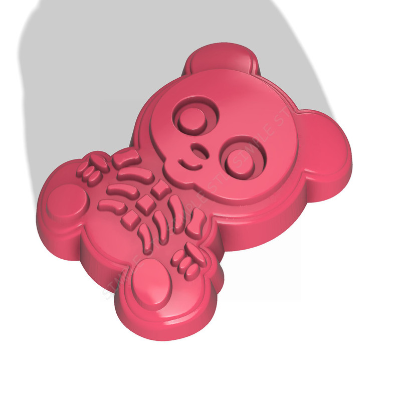 SKELETON BEAR STL FILE for vacuum forming and 3D printing 2.jpg