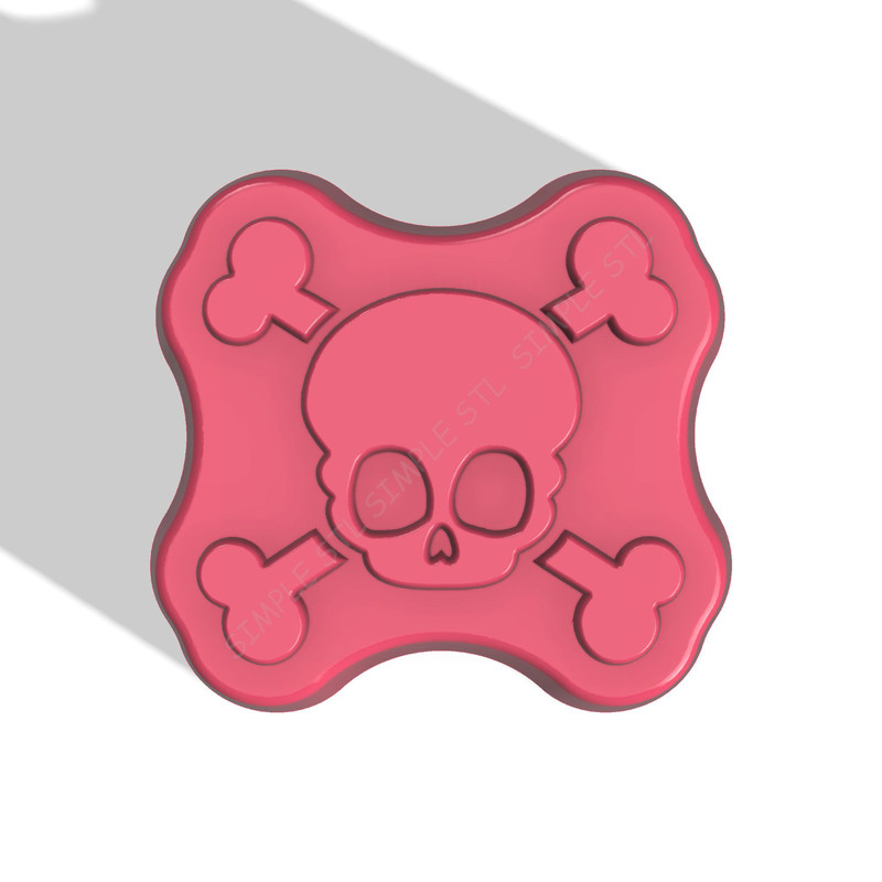 SKULL AND BONES STL FILE for vacuum forming and 3D printing 1.jpg