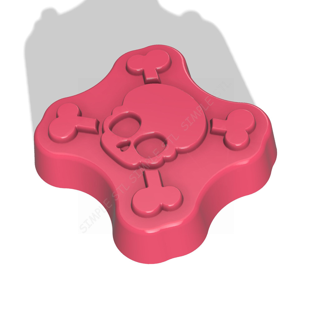SKULL AND BONES STL FILE for vacuum forming and 3D printing 2.jpg