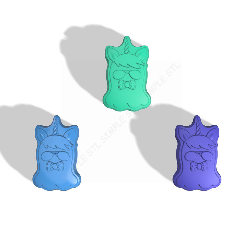 UNICORN GHOST BOY STL FILE for vacuum forming and 3D printing 3.jpg