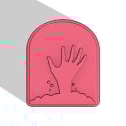 zombie hand stl file for vacuum forming and 3d printing 2