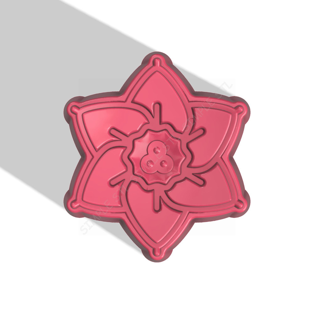 DAFFODIL STL FILE for vacuum forming and 3D printing 1.jpg