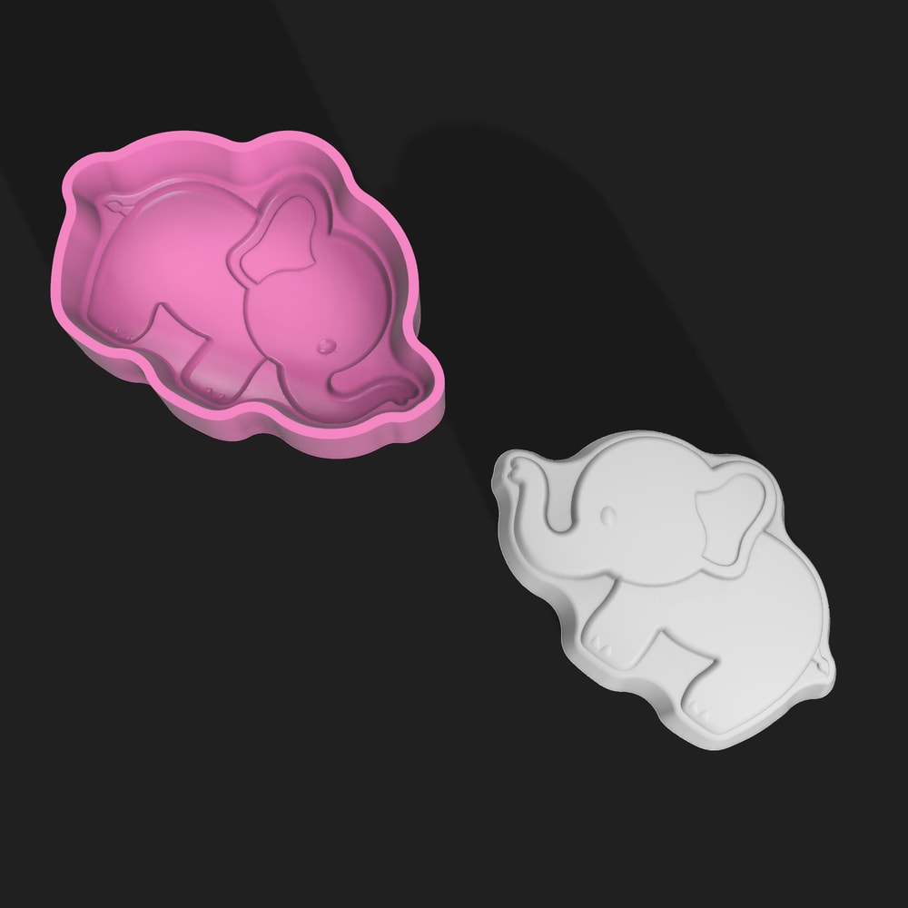 Elephant STL file for vacuum forming and 3D printing.png