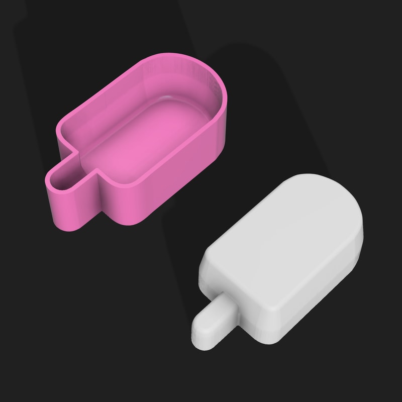 Ice cream mold STL file for vacuum forming and 3D printing.png