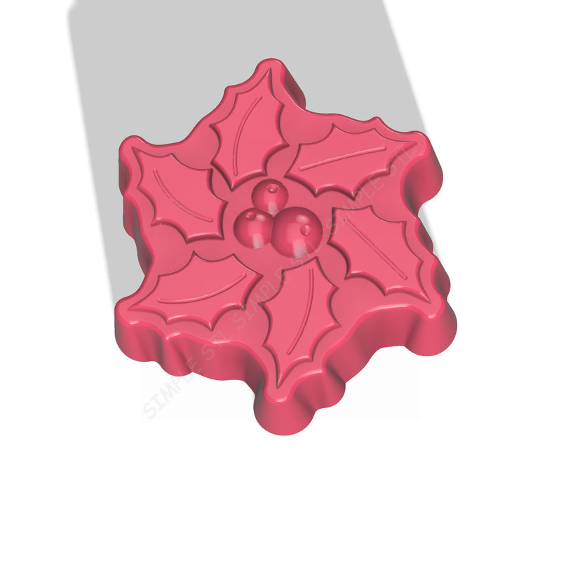 HOLLY AND IVY STL FILE for vacuum forming and 3D printing 2.jpg