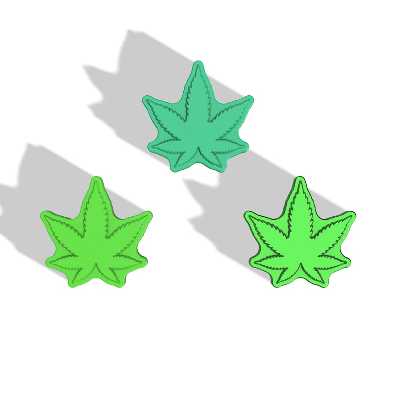 MARIJUANA LEAF STL FILE for vacuum forming and 3D printing 3.png