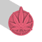 MARIJUANA LEAF STL FILE for vacuum forming and 3D printing 1.png