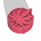MARIJUANA LEAF STL FILE for vacuum forming and 3D printing 2.png