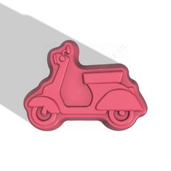 electric scooter stl file for vacuum forming and 3d printing
