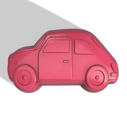 old car stl file for vacuum forming and 3d printing