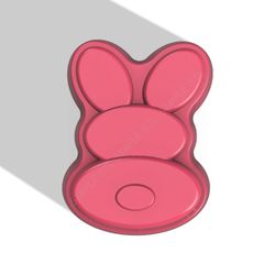 easter bunny stl file for vacuum forming and 3d printing 1