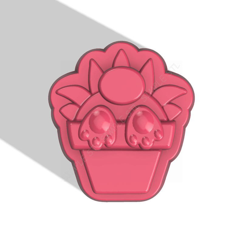 EASTER BUNNY IN A FLOWER POT 1 STL FILE.jpg