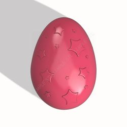 egg stl file for vacuum forming and 3d printing 3