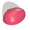Egg With Hearts STL FILE For Vacuum Forming And 3D Printing 1
