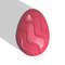 Egg With Wavy Lines STL FILE For Vacuum Forming And 3D Printing 0