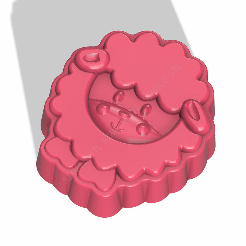 Lamb STL FILE For Vacuum Forming And 3D Printing 1